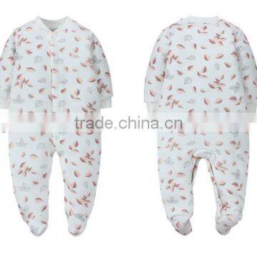 Custom Printing Cotton Winter Baby Romper Kids Bodysuit With OEM Service photo-4