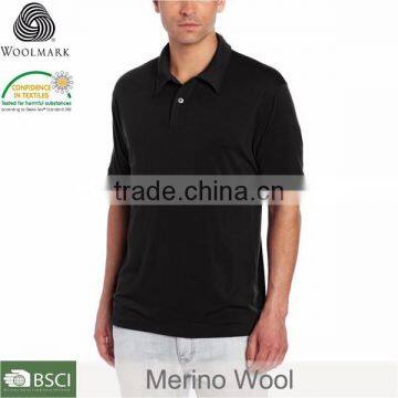 100% Merino Golf Polo Shirt for Men, High Quality Golf Polo Shirt photo-4