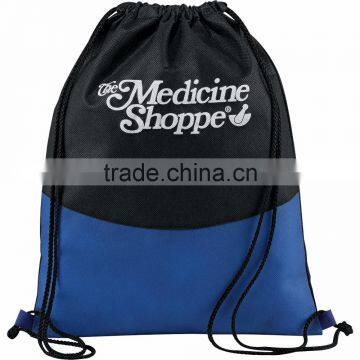 PolyPro Non-Woven Cinch Backpack - Drawstring Design for Over-the-shoulder or Backpack Carry and Comes With Your Logo. photo-6