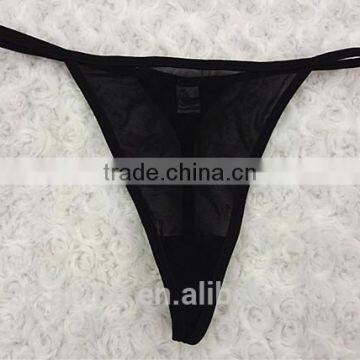 Sexy Women Embroidery G-string Lady Transparent Panties Models photo-6