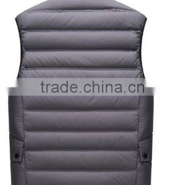 2016 Man Winter Down Vest With Factory Price