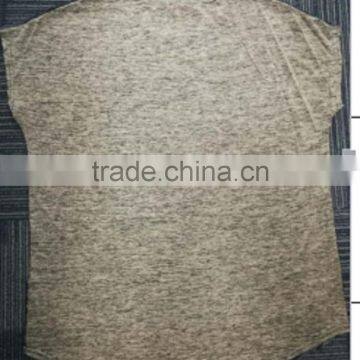 Guangzhou Apparel Factory Hot Sale Fashion Short High Quality Printed Lady T-shirt photo-2