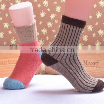 Fashion Winter Beautiful Merino Wool Socks,new Style Women Retro Colorful Socks Wholesale photo-2
