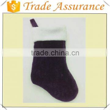Good Quality Cheapest Christmas Stocking,new Design Purple Plush Xmas Stockings
