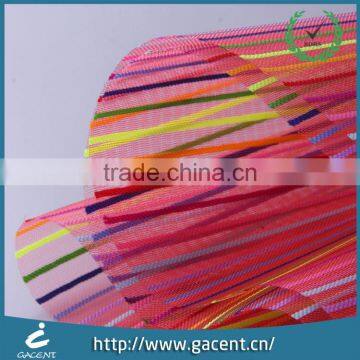Makeup Bag Polyester Mesh Fabric Rainbow Color photo-4