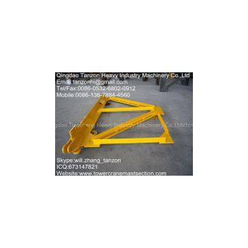 Q345B Steel tower Crane Spare Parts Mast Section