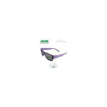 Wayfarer Style Innovative Master Image 3D Glasses Green / Purple 152*152*41mm