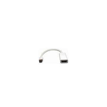Mini DisplayPort to HDMI-F cable adapter