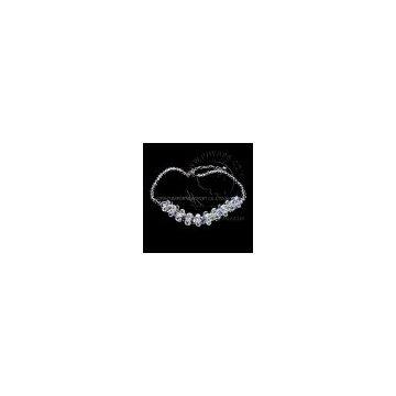 Charming crystal bangle