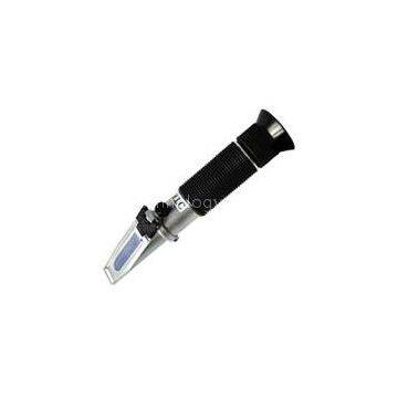 Portable Optical seawater refractometer, Brix Wort SG Refractometer Sugar Wine Beer Fruit Gravity Homebrew