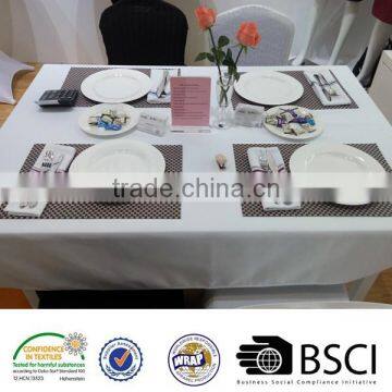 100% Spun Polyester Napkins And Tabletops Strip Spun poly Napkins