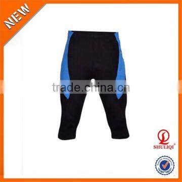 Two Tone Slim Fit Women Wholesale Compression Shorts/80% Cotton 20% Polyester Dry Fit Tight Gym Shorts photo-3