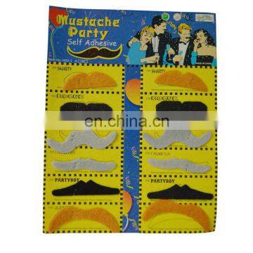 12pcs party fake beard mustache FGM-0303