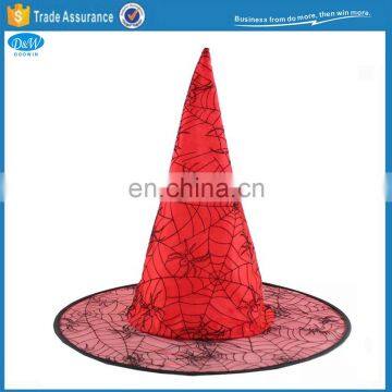 Halloween Party Cobweb Style Witches Hat