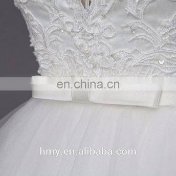 V Neckline A-line Sexy Backless Bridal Gown Lace Wedding Dresses Styles photo-5