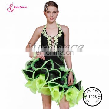 2016 Professional Girl Sexy Hot Woman Latin Dance Dresses L-1303