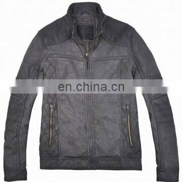 2015 new model designer mens leather jacket turkey