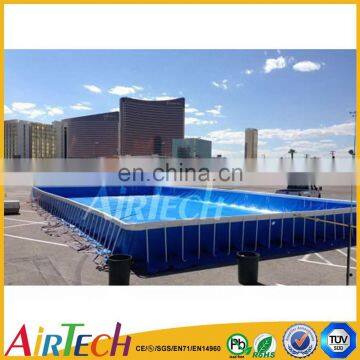 Hot outdoor ground Metal frame pool,steel pool,metal frame swimming pool