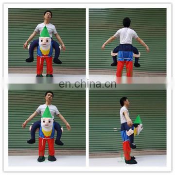 New design!!!HI CE ride on costume for adult size,fancy dress for party