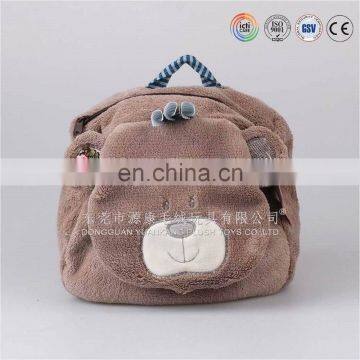 2016 Popular Animal Head School Plush Bag for Small Kids photo-4