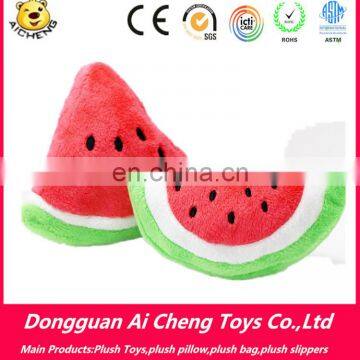 custom mini plush fruit watermelon toys