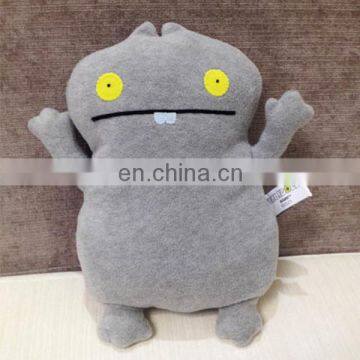 Grey let me go cute tiny uglydoll toy