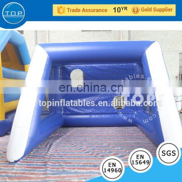 nflatable football gate with shooting target penalty soccer goal game for kids children