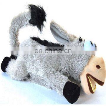 Electronic Pet Rolling Donkey Kids Toys Intelligent Voice Control Laugh Plush Donkey Toys Roll Wallow Funny Donkey Joke Toy photo-2