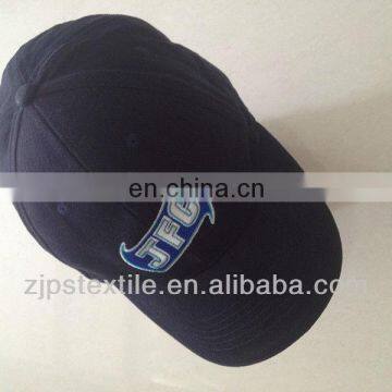 Cheap wholesale 100% cotton logo embroidery black baseball cap