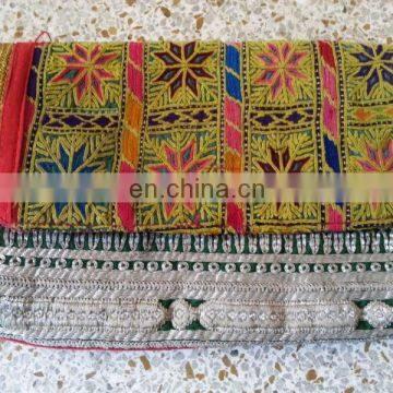 Indian Banjara Handmade Clutch Bag Embroidered Patch Hand Bag