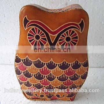 Leather Money Bank Exporter, Leather Money Bank Manufacturer