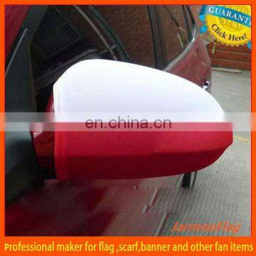 cheap Mini white red car mirror cover