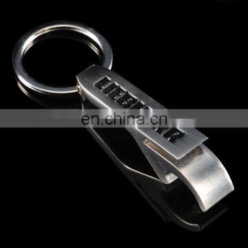 Custom made 3D whistle shape metal bottle opener key chain