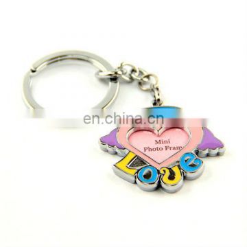 2013 best gift metal keyring with soft enamel/metal keychain/metal keyrings