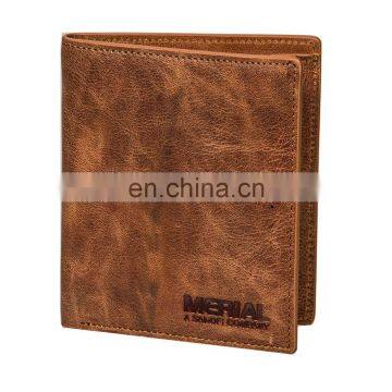Personalized Quality Fashion Design Heavy Duty Leather Wallet
