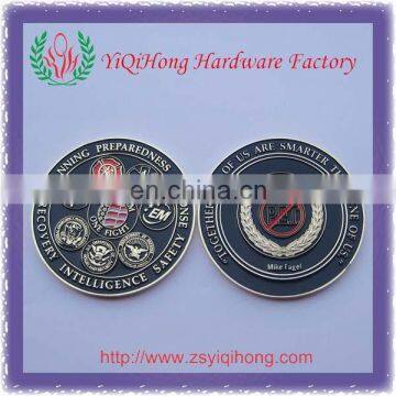 Fire challenge coins