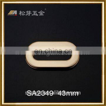 Gold Zinc Alloy Oval Metal Grommet For Handbags, Factory Price Meta Grommets For Bag Decoration photo-2