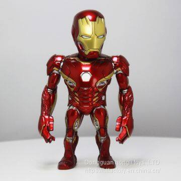 Disney Marvel Avengers Iron Man Hulk Thanos Doctor Strange 6 style Q Version Action Figure Anime Collection Figurine Toy model