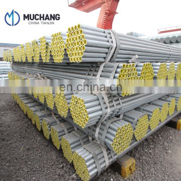 BS1387 hot dip galvanized steel water pipe