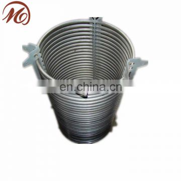 Ss Tp304 316 Welded Spiral Heat Exchanger Stainless Steel Cooling Coil Tube