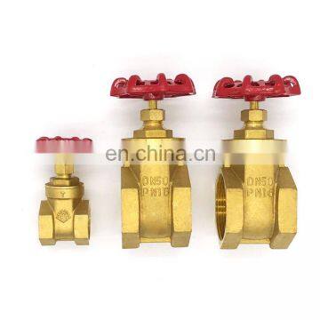 cheap and good quality 2 inch brass gate valve with handle copper brass bibcock basin lockable DN50 gate valve