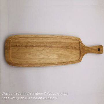 Wooden Cutting Board for Pizza，Made of Rubber photo-2