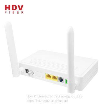 Single Fiber 1GE+1FE+WIFI+CATV Router XPON/GPON/EPON ONU photo-2