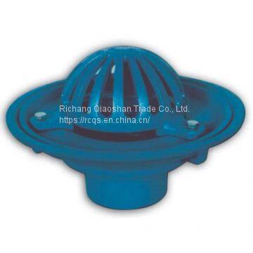Ductile Iron Full-flow 180 Degrees Vertical Roof Outlet – Center Bolt With the Dome or Flat Grate photo-4