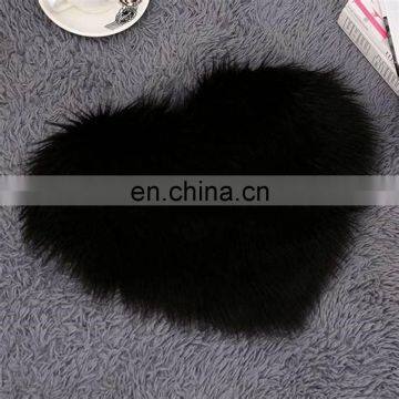 Оптовая продажа меховых ковров с мягкими цветами, поддельные коврики photo-5