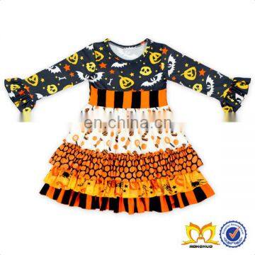 Kids Thanksgiving Turkey Girls Dress Names With Pictures Children Frock Model photo-3