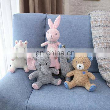 Student Kids Crocheted & Knitted Stuffed Animals Toys Bunny Elephant Dinosaur Patterns Valentine Day Gift Lover Gifts photo-4