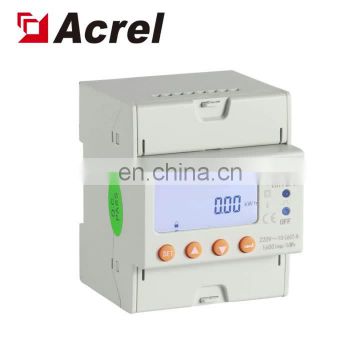 Acrel Chain stores Single Phase prepaid energy meter with multi tariff energs ADL100-EYNK/F