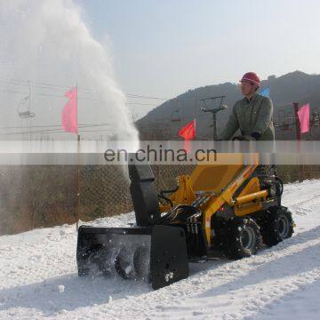 Hysoon Garden Equipment Hy380 Snow Blower Front Skid- Steer Loader Skid Steer Loader photo-2