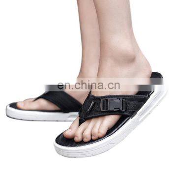 2020 Newest Design Outdoor Style PVC Foam Sole Mesh Upper Beach Cushion Comfy Soft Plastic High Quality Flip Flops for Men photo-2